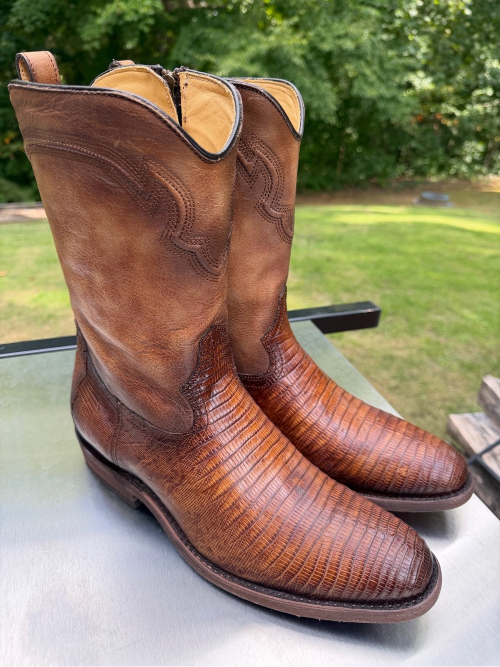 Corral Men's Exotic Genuine Lizars Western Cowboy Boots